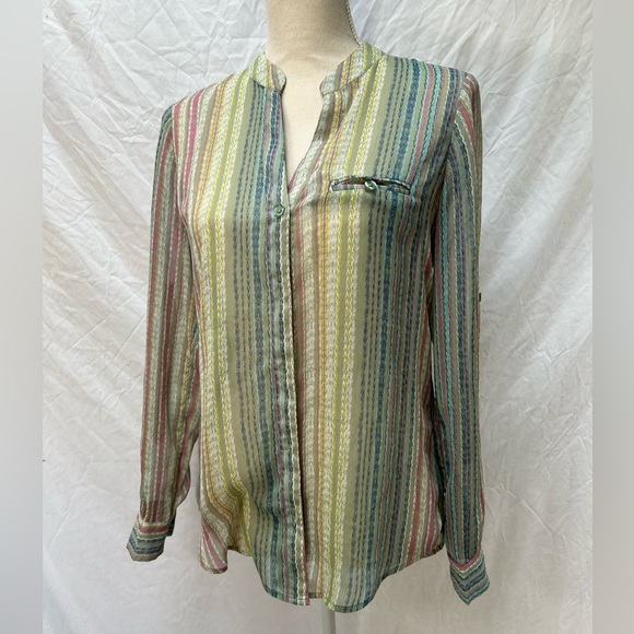 Kut‎ From Kloth Striped Blouse XS - Picture 1 of 6